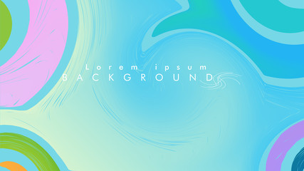 abstract background swirl colorful circle wave vector on eps 10