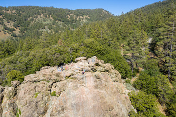 rocks  in the mountains