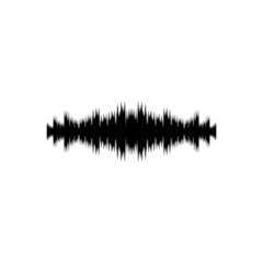 sound wave ilustration logo vector icon template