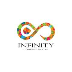 Infinity Design,Infinity logo Vector icon template