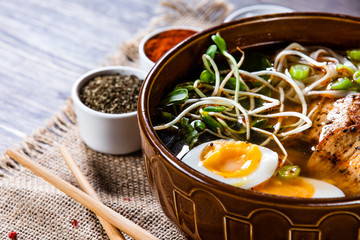 Chinese soup - ramen