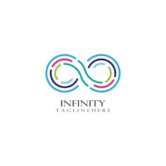 Infinity Design,Infinity logo Vector icon template