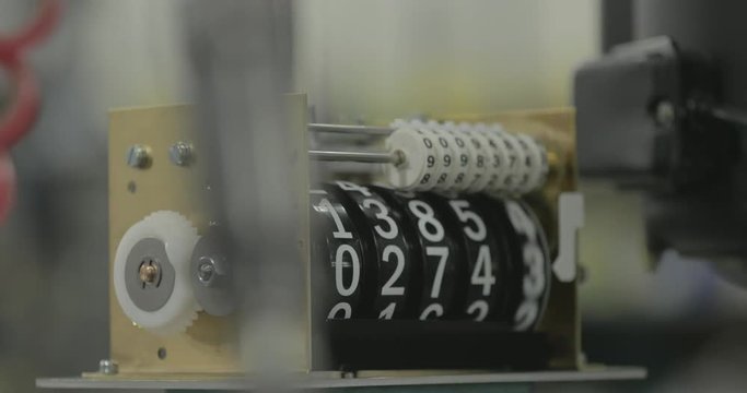 Counting machine counts