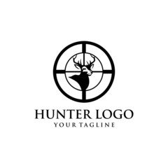 Hunter Vintage Logo Template