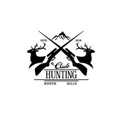 Hunter Vintage Logo Template