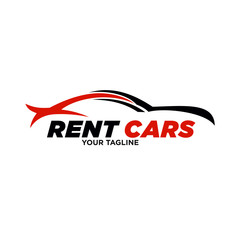 Rent Car Logo Template