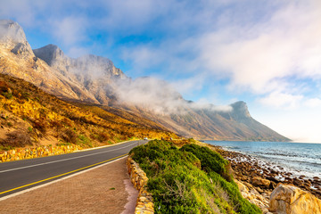 Chapman's Peak Drive in Cape Town, South Africa.
