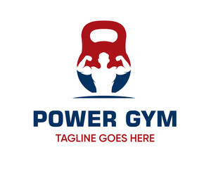 Fitness Logo Design Template-Muscle Logo-Design For Gym and Fitness-Vector