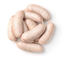Traditional bavarian white sausages