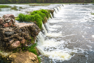 The Venta Rapid is the widest waterfall in Europe, which in spring and autumn offers a view on flying fish.