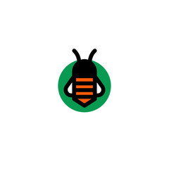 Bee Logo Design Template