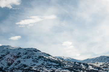 Mountains in Norway, May