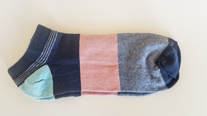 Short Colored Unisex Sport Sock 