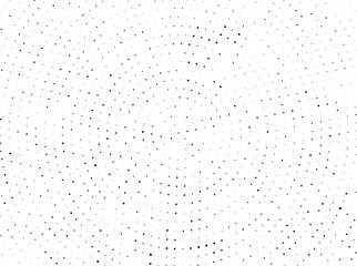 Radiating from the center dotted rays, lines