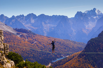 high slackline