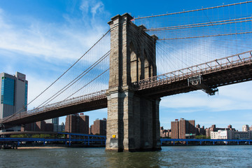 Fototapeta na wymiar Puente de Brooklyn