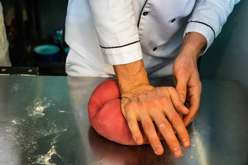 Pasta making process