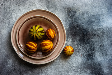 Organic mini melons