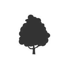 Tree icon template black color editable. Branch forest symbol vector sign isolated on white background. Simple logo vector illustration for graphic and web design.