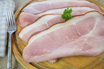 tranches de jambon