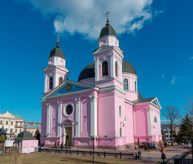 Holy Spirit Orthodox Cathedral in Chernivtsi, Ukraine