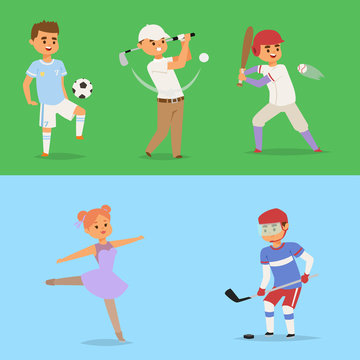 Sport wellness vector people characters sporting man activity woman sporty athletic illustration.