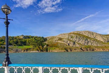The Great Orme from Llandudno pier.