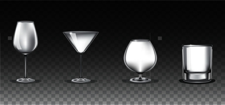 glasses for drinks