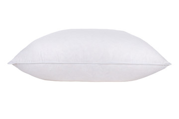 white pillows on pure white background, stock photography