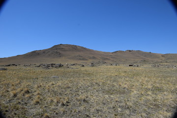 Near the Uybat river.Khakassia.