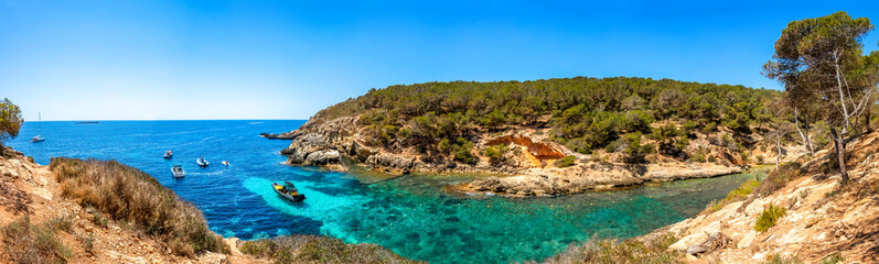 Fototapeta na wymiar Playa Cap Falco, Bucht auf Mallorca 