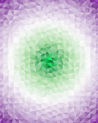 Abstract Delaunay Voronoi trianglify Generative Art background illustration