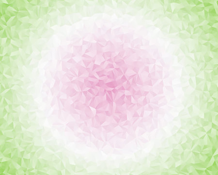 Abstract Delaunay Voronoi trianglify Generative Art background illustration