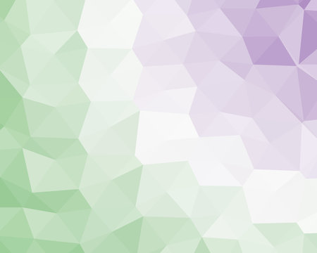 Abstract Delaunay Voronoi trianglify Generative Art background illustration