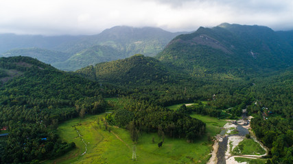 view of mountains and lake