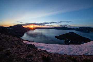 Sunrise at Watchman Overlook