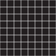 Black and white decorative element. Strong structure.