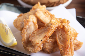 japanese deep fried chicken cartilage