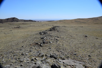Near the Uybat river.Khakassia.