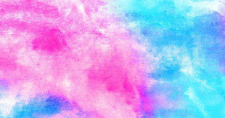 Colorful paper textured ink effect grungy wet pastel illustration for design. Modern creative...