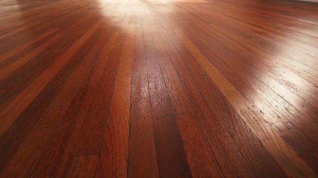 Hardwood Floor Close Up Move Right. view moves right on a close up view of hardwood flooring