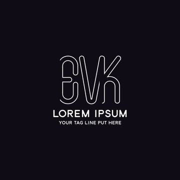 EVK-LETTER LOGO