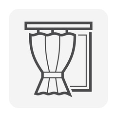 curtain blind icon