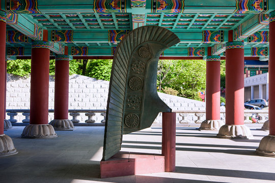 Gagwonsa Temple in Cheonan-si, South Korea.