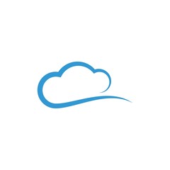 cloud logo vector