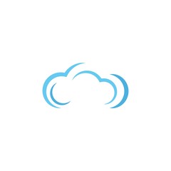 cloud logo vector