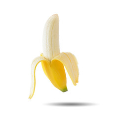 banana isolated on white background © sommai