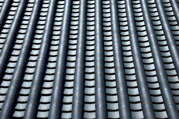 Korean traditional tile roof