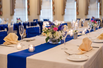 table set for dinner