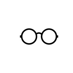 Glasses symbol icon vector illustration